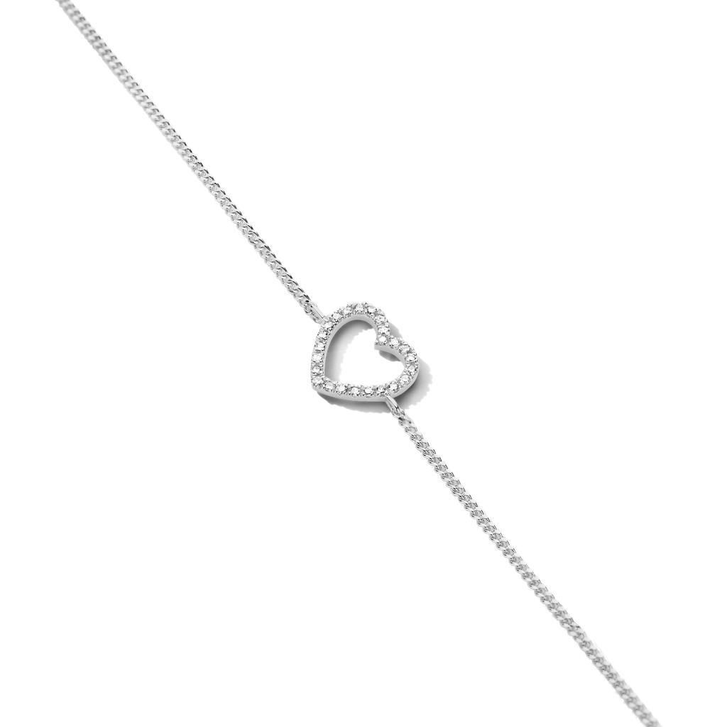 Heart Chain Bracelet