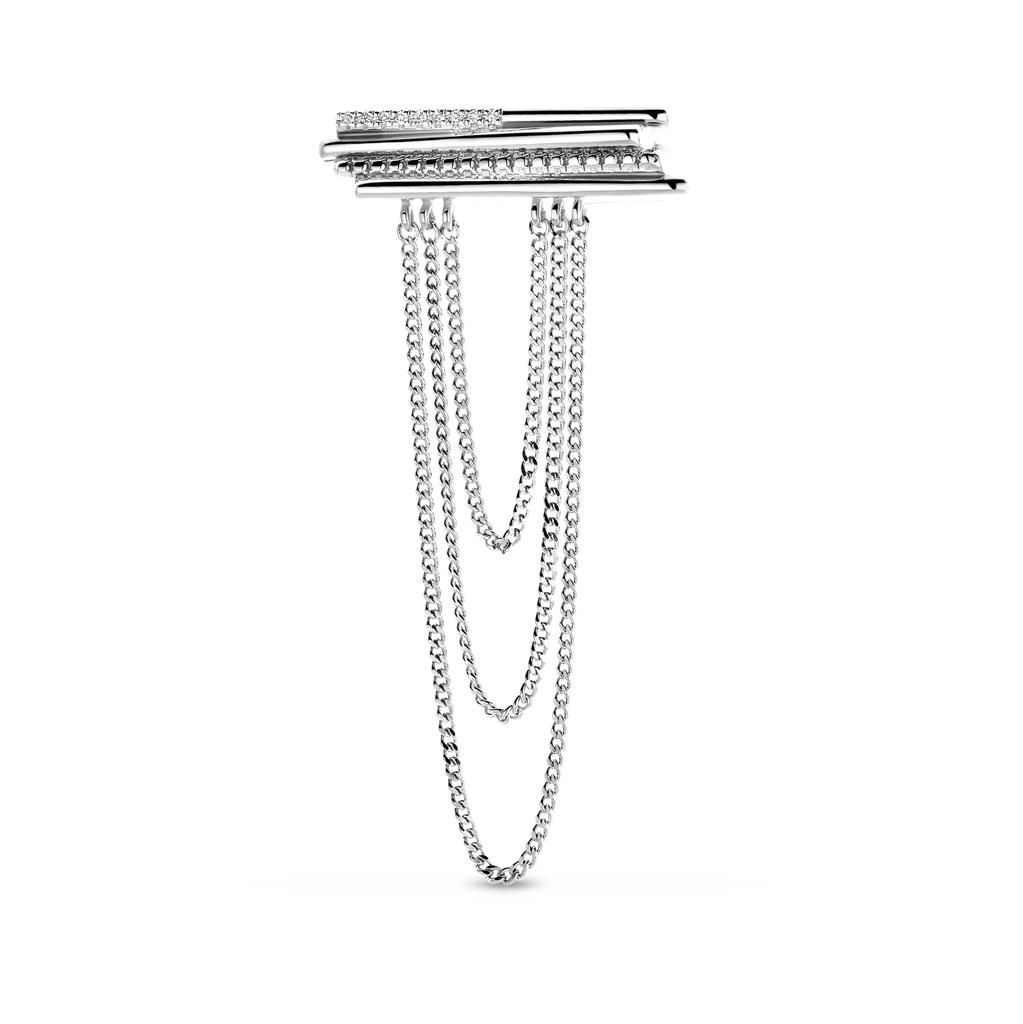 Trapeze Brooch