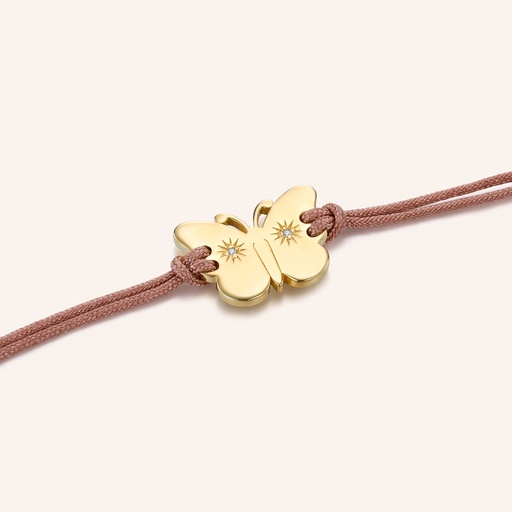 Embrace Butterfly Cord Bracelet