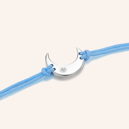 Embrace Moon Cord Bracelet